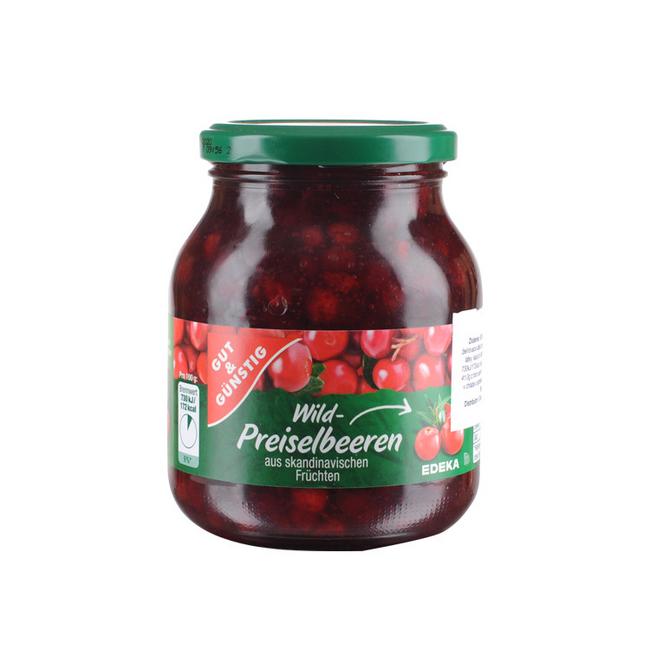 Edeka Kompót brusnicový 400 g - Klas