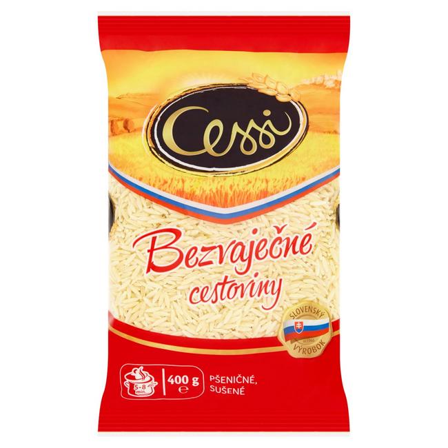 Cessi Bezvaječné cestoviny Slovenská ryža 400 g - Klas