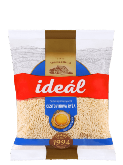 Ideál Cestoviny Ryža slovenská 400 g - Klas