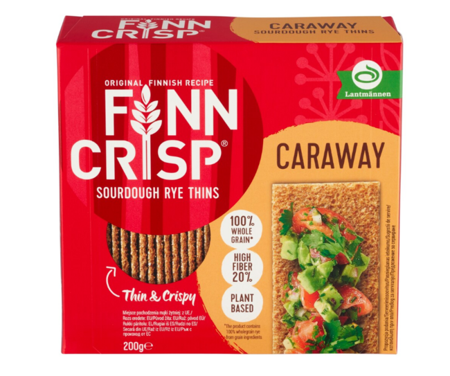 Finn Crisp chrumkavé ražné plátky s rascou 200 g - Klas