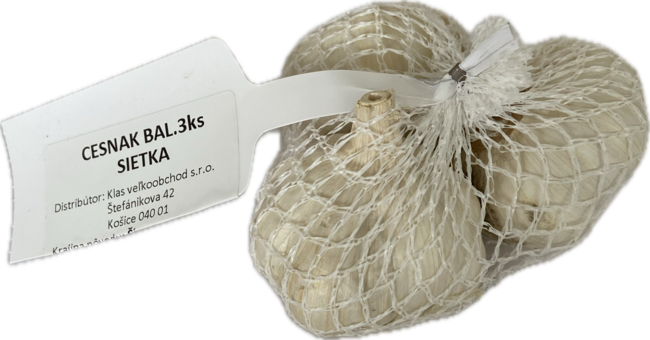 Cesnak suchý sieť 3 ks - Klas