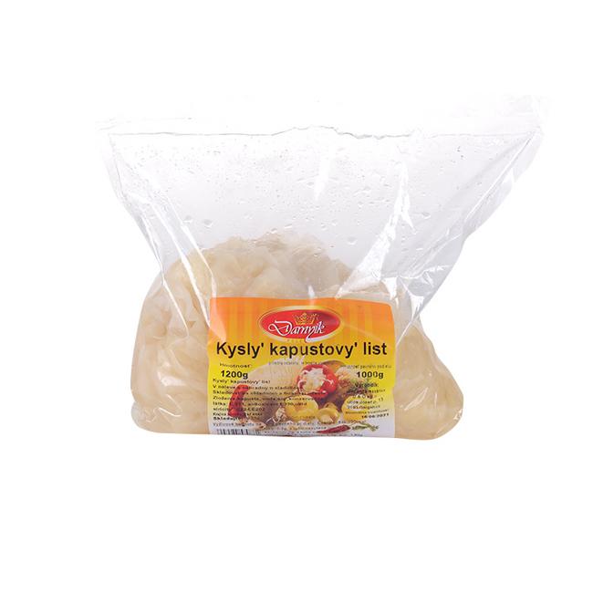 Kapustný list sáčok 1,2 kg - Klas