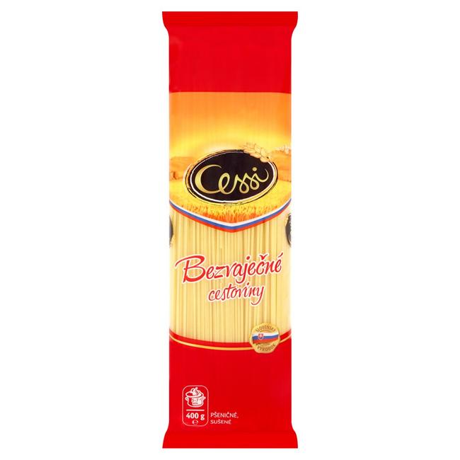 Cessi Bezvaječné cestoviny Špagety 400 g - Klas
