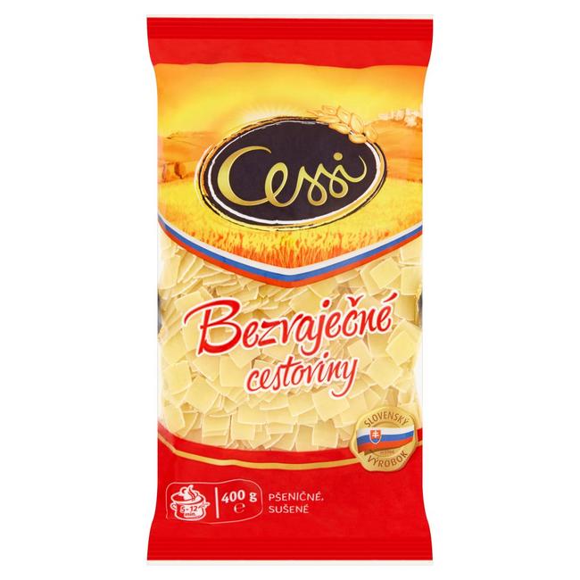 Cessi Bezvaječné cestoviny Fliačky 400 g - Klas