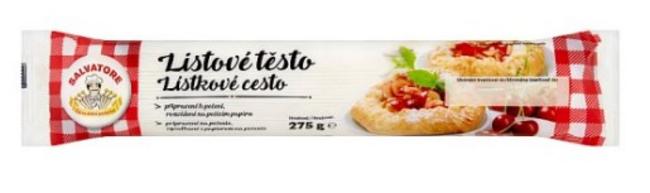 Salvatore Listkové cesto chladené 275 g - Klas