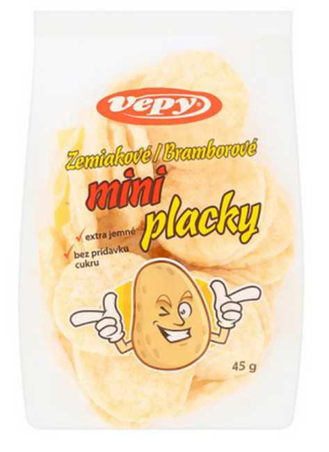 Vepy Mini placky zemiakové 45 g - Klas