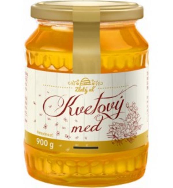 Medas Med Včelí Kvetový Zlatý úľ 900 g - Klas