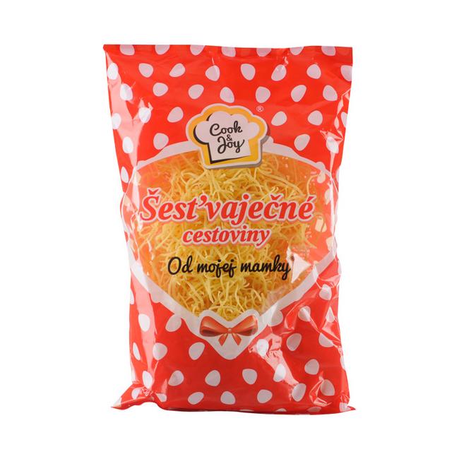 Cook & Joy Šesťvaječné cestoviny niťovky 250 g - Klas