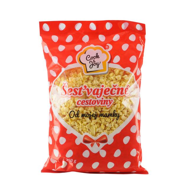 Cook & Joy Šesťvaječné cestoviny mrvenica 250 g - Klas