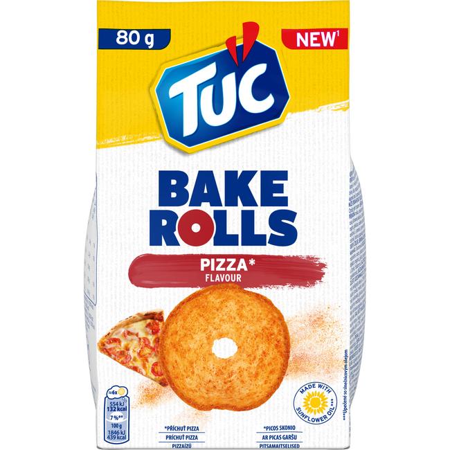 Tuc Bake Rolls opekané pizza 80g - Klas