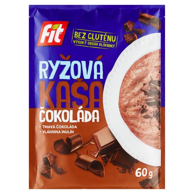 Fit Kaša ryžová čokoládová 60 g - Klas