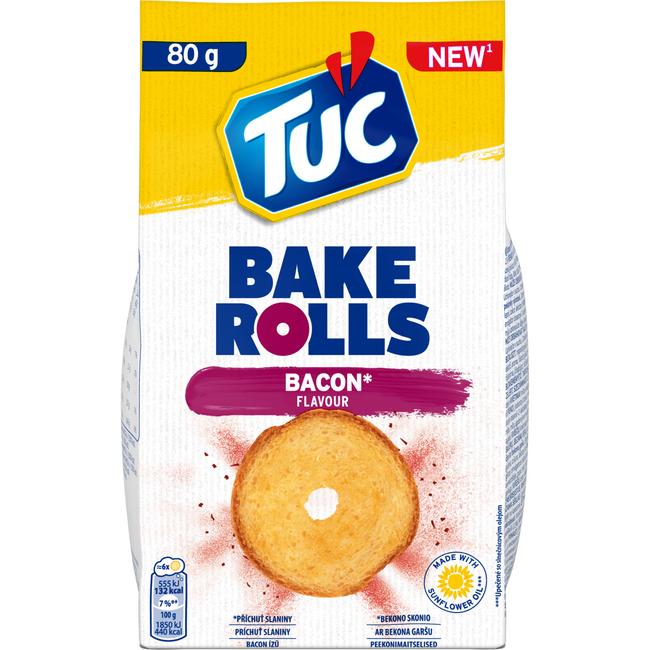 Tuc Bake Rolls opekané slanina 80g - Klas
