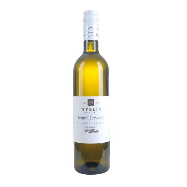 Myslík Winery Tramín Červený víno akostné biele polosladké 0,75 l - Klas