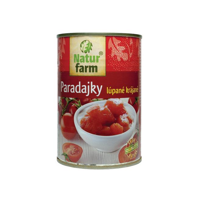 Natur Farm Paradajky lúpané celé 400 g - Klas