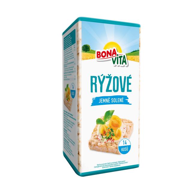 BonaVita Celozrnné chlebíčky ryžové jemne solené 120 g - Klas