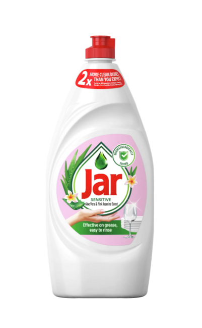 Jar čistiaci prostriedok na riad aloe vera & pink jasmin 900 ml - Klas