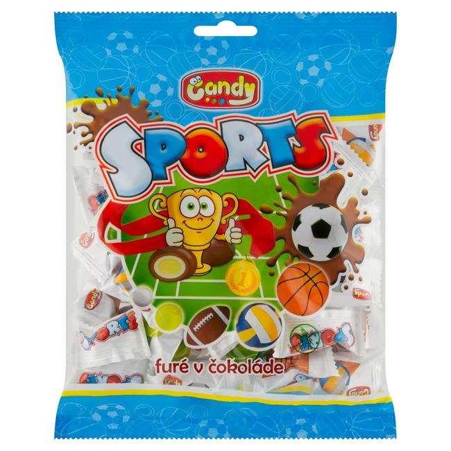 Sports Cukríky ovocné furé v čokoláde 200 g - Klas