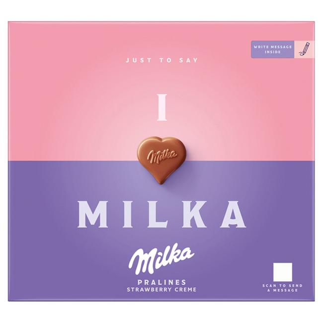 Milka Dezet I Love You bonboniéra jahoda 110 g - Klas