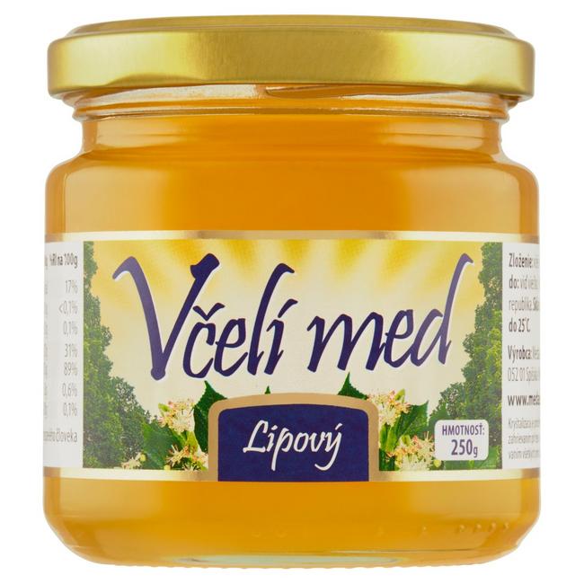 Medas Včelí med lipový 250 g - Klas