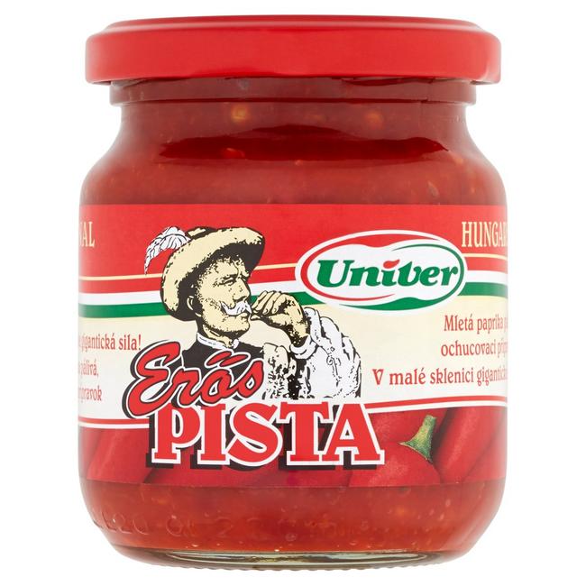 Univer Erös Pista Krém paprikový pálivý 200 g - Klas