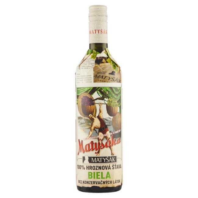 Matyšák 100% hroznová šťava biela 750 ml - Klas