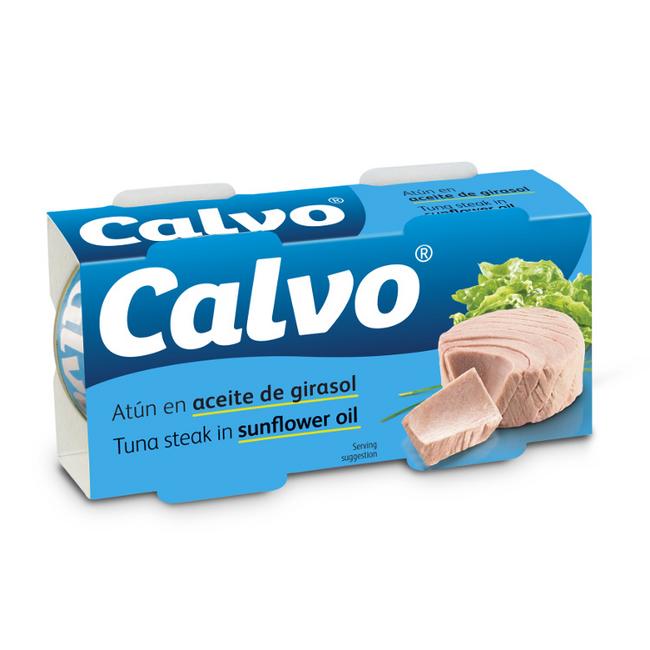 Calvo Tuniak v slnečnicovom oleji 2 x 80 g - Klas