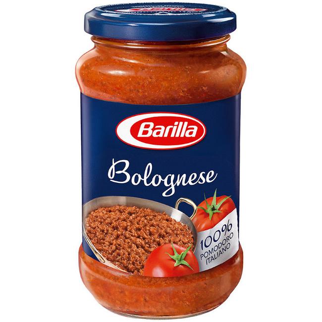 Barilla Bolognese paradajková omáčka s hovädzím a bravčovým mäsom 400 g - Klas