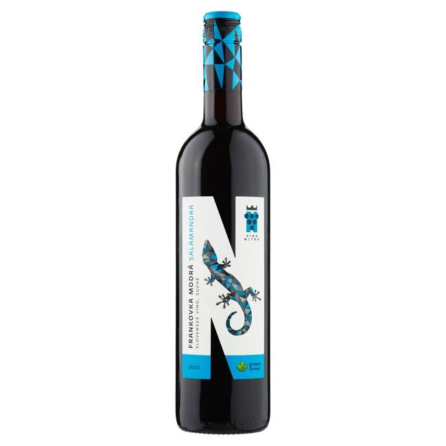 Víno Nitra Salamandra Frankovka Modrá 0,75 l - Klas