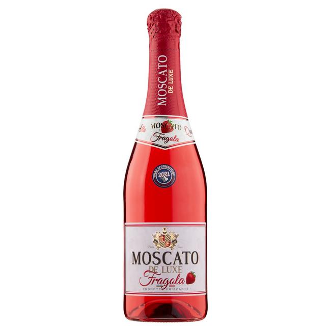 Moscato de Luxe Fragola víno sýtené s príchuťou jahoda 0,75 l - Klas