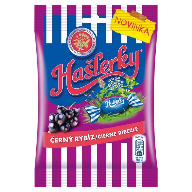Hašlerky čierne ríbezle 90 g - Klas