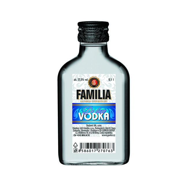 Familia Vodka De Luxe 37,5% 0,1 l - Klas