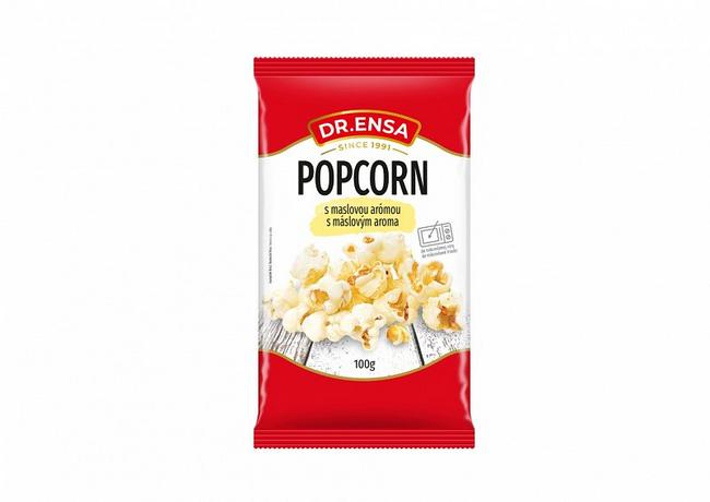 Dr. Ensa Popcorn s maslovou arómou 100 g - Klas