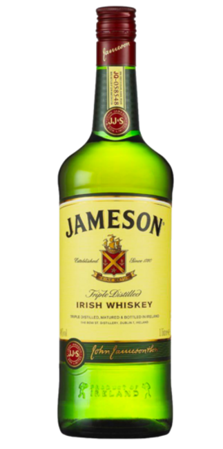 Jameson Irish Whiskey 40% 1 l - Klas