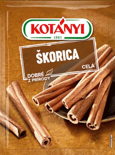 Kotányi škorica celá 17g - Klas