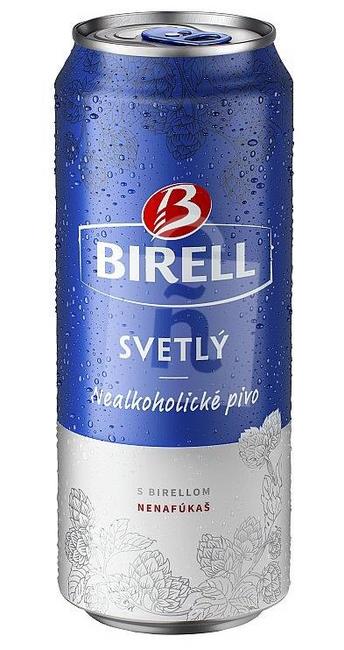 Birell Svetlé nealkoholické pivo 500 ml - Klas