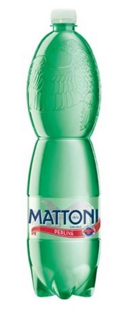 Mattoni Prírodná minerálna voda sýtená 1,5 l - Klas