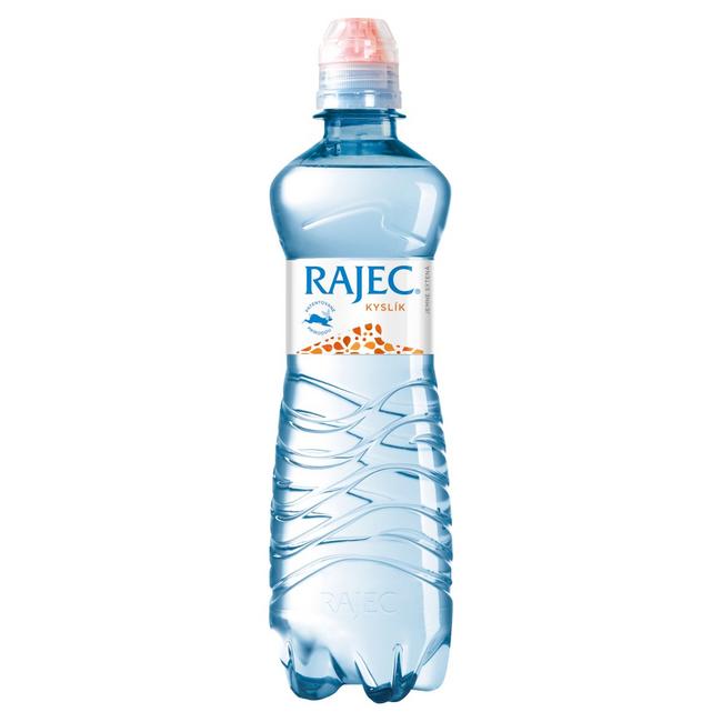 Rajec kyslík Pramenitá voda jemne sýtená 750 ml - Klas