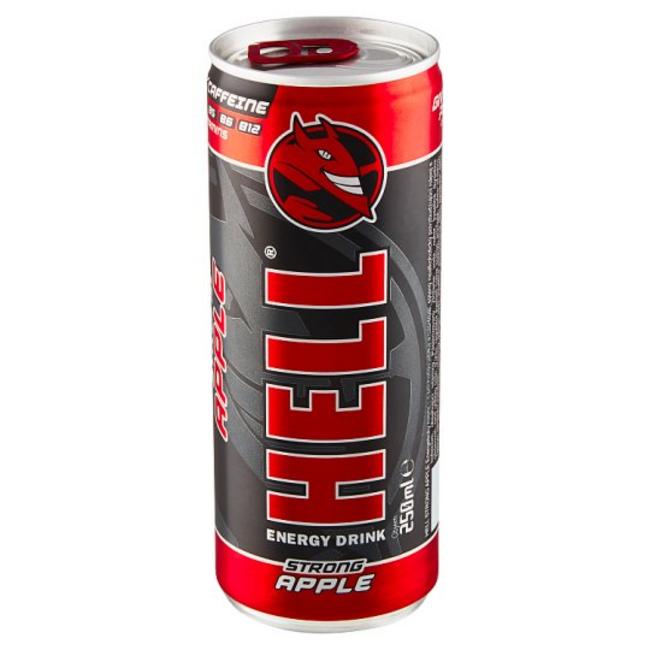Hell Strong Apple energy drink 250 ml - Klas