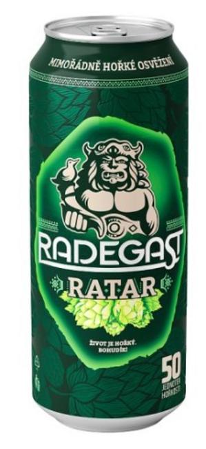 Radegast 12° pivo RATAR plechovka 500 ml - Klas
