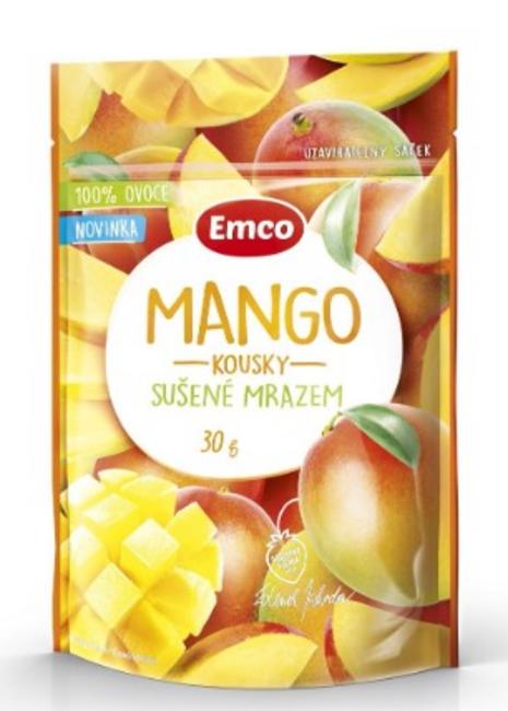 Emco Mrazom sušené mango 30 g - Klas
