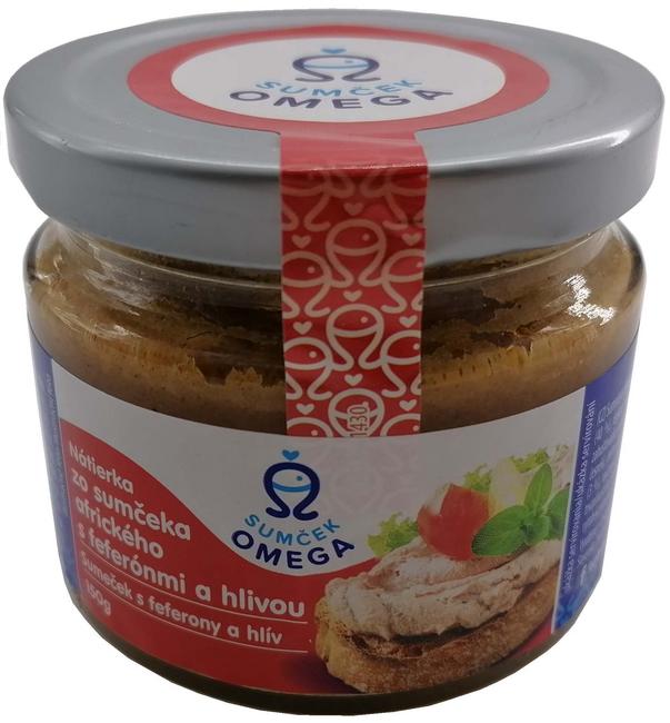 Sumček nátierka s feferónmi a hlivou 150 g - Klas