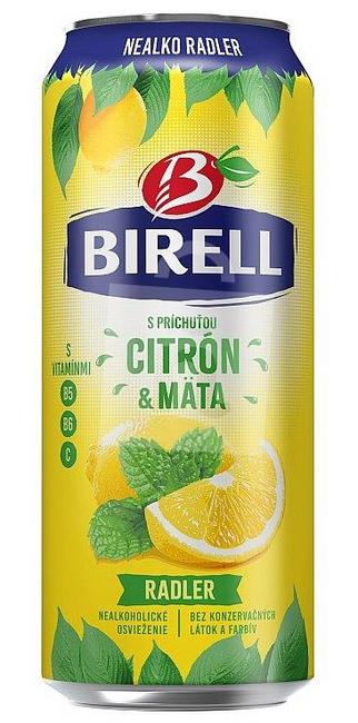 Birell 0.0% Citrón & mäta miešaný nealkoholický nápoj 500 ml plechovka - Klas