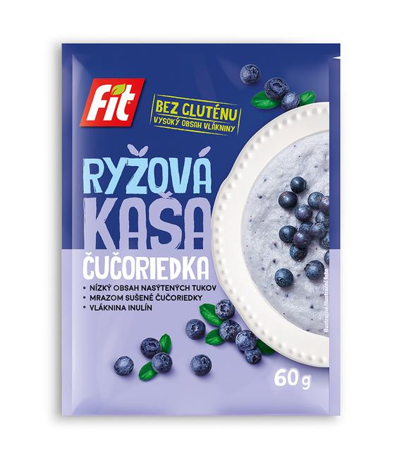 Fit Kaša ryžová čučoriedková 60 g - Klas