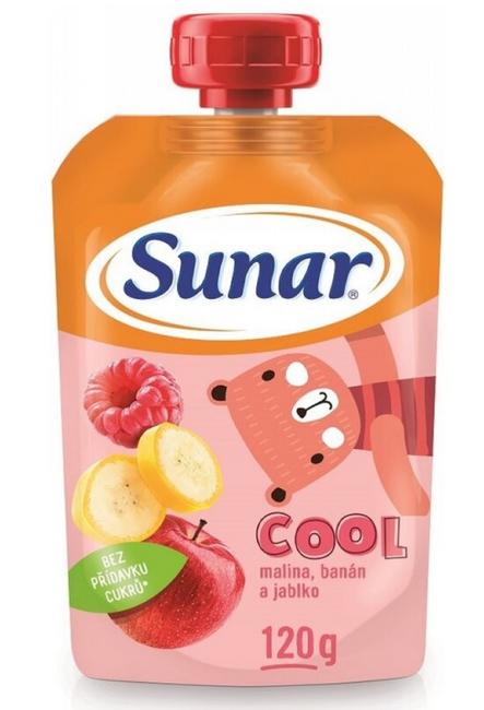 Sunar COOL kapsička malina, banán a jablko 120 g - Klas