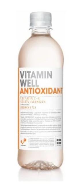 Vitamin Well Antioxidant nápoj s príchuťou broskyňa 500 ml - Klas