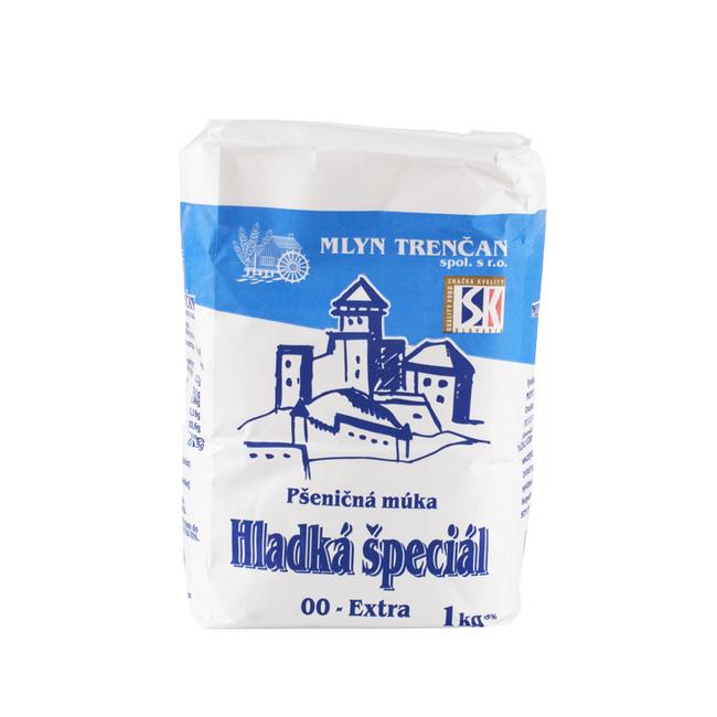Mlyn Trenčan Pšeničná Múka hladká špeciál 00-Extra 1 kg - Klas