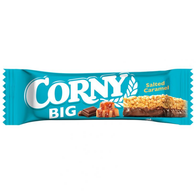 Corny Big Cereálna tyčinka slaný karamel 40 g - Klas