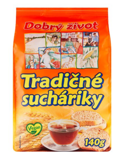 Bonavita Suchariky Tradičné 140 g - Klas