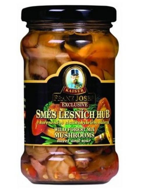 Franz Jozef Exclusive gurmánske huby v sladkokyslom náleve 280 g - Klas