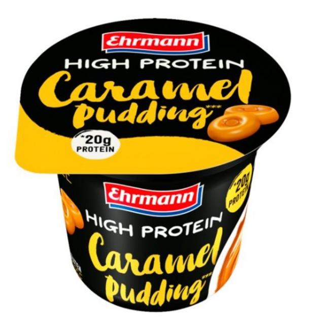 EHRMANN HIGH Proteín puding caramel 200 g - Klas